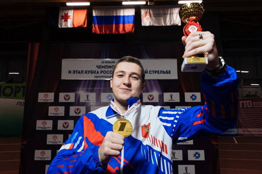 Вологодский стрелок завоевал две награды на Чемпионате России.