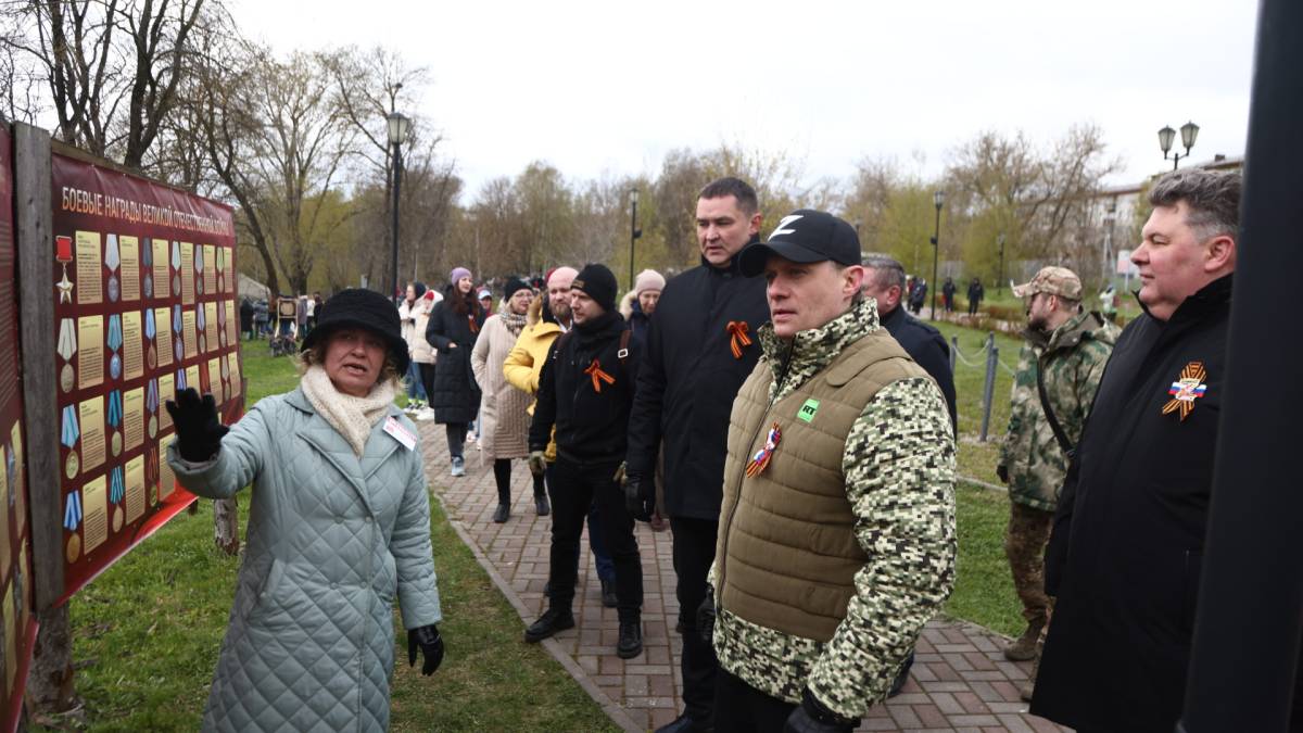 «В небе за Родину»: подвиги героев-летчиков Великой Отечественной войны стали главной темой праздничной программы в «Парке Победы» в Череповце.