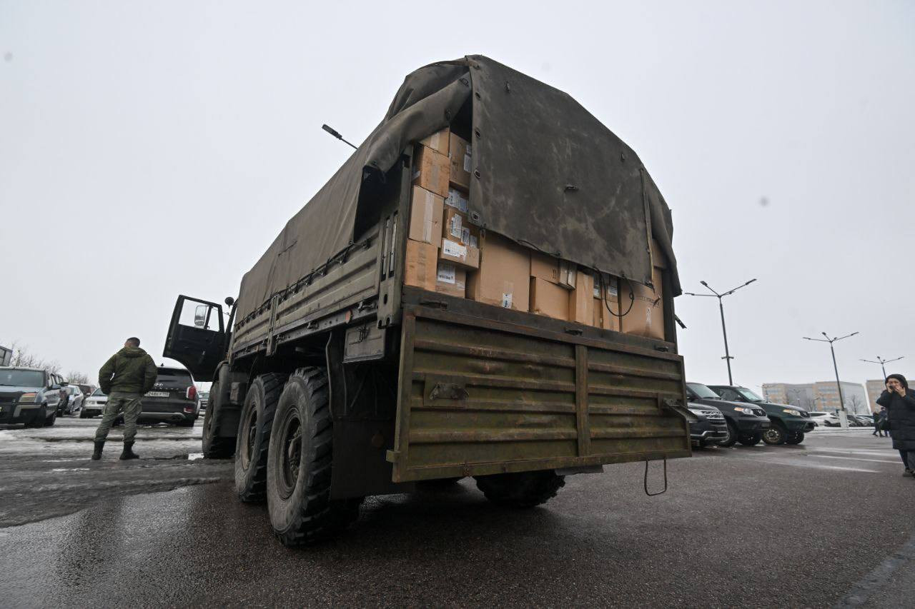 Очередную партию гуманитарного груза отправит Вологодская область в зону Специальной военной операции.