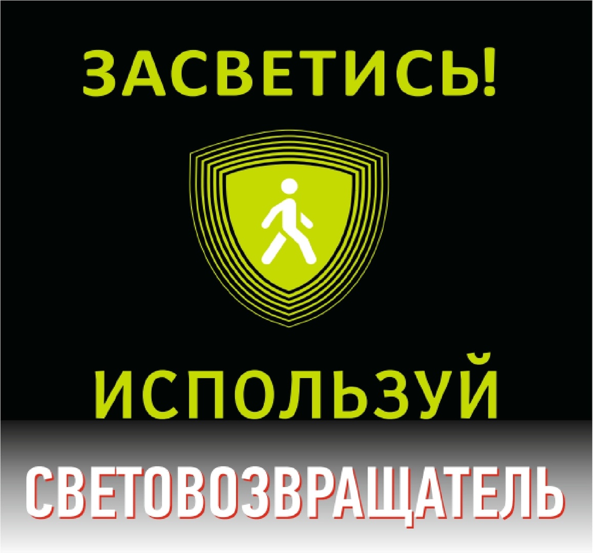 Информационно-пропагандистская акция «Засветись!» прошла в округе.