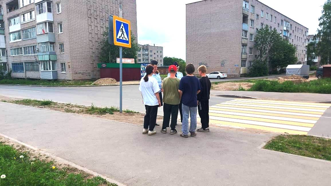 Акция «Безопасный двор» прошла в Соколе.