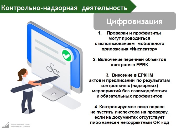 Муниципальный контроль Сокольского округа информирует: Новеллы закона о контроле № 248-ФЗ (в редакции Федерального закона от 28 декабря 2024 года № 540-ФЗ).