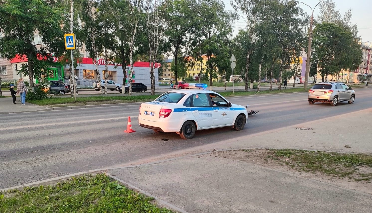 В Соколе произошло ДТП с участием несовершеннолетнего велосипедиста.