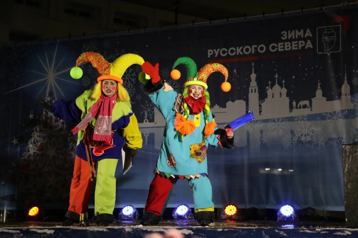 В Вологодской области в разгаре «Зима Русского Севера».