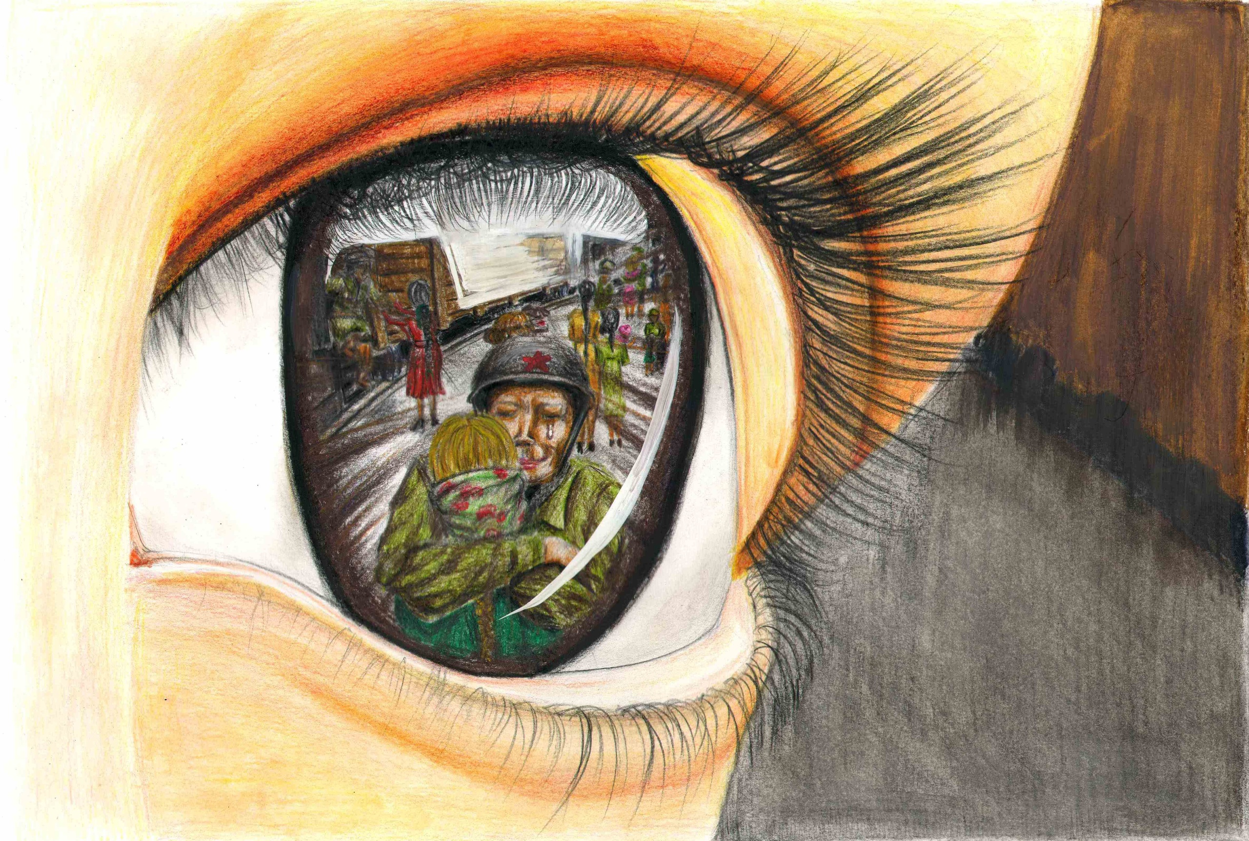 Сокольчан приглашают принять участие в региональном конкурсе &quot;Война глазами детей&quot;».