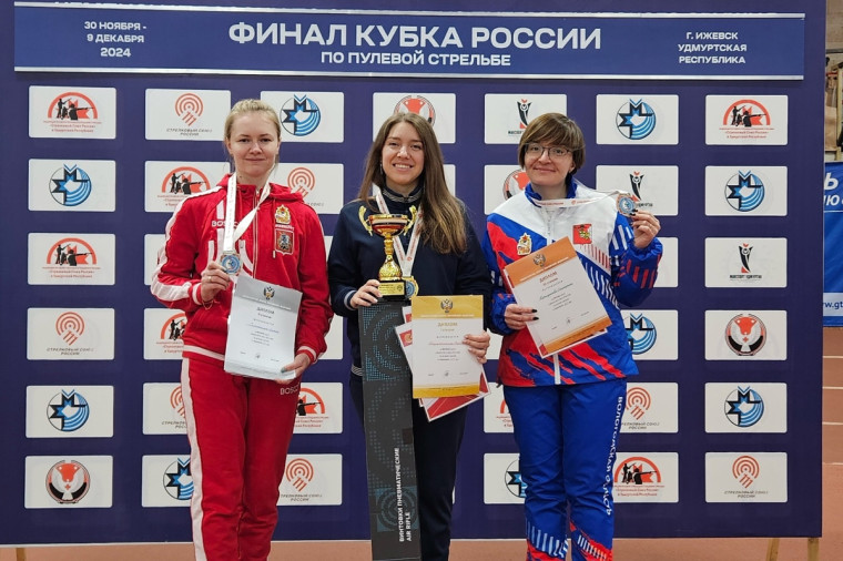 Вологжанка стала бронзовым призером финального этапа Кубка России по пулевой стрельбе. Вологжанка стала бронзовым призером финального этапа Кубка России по пулевой стрельбе.