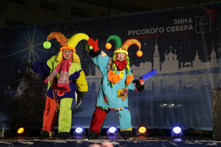 В Вологодской области в разгаре «Зима Русского Севера». В Вологодской области в разгаре «Зима Русского Севера».