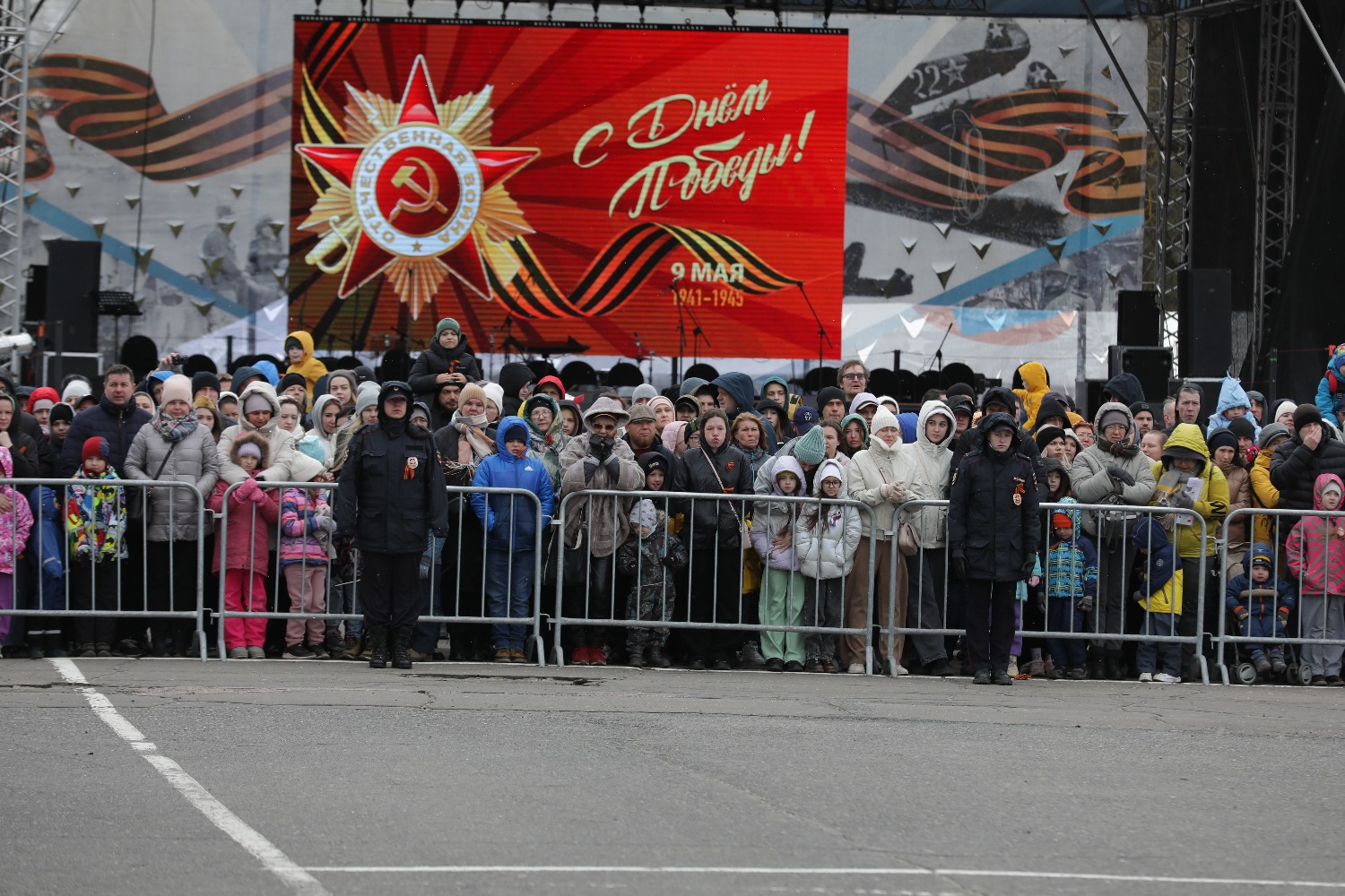 В Вологде прошел парад войск Вологодского гарнизона, посвященный 79-й годовщине Победы в Великой Отечественной войне.